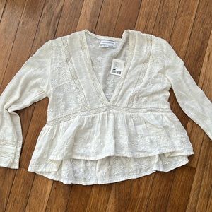 NWT Urban outfitters Lace v- neck